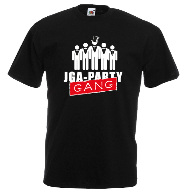 JGA Shirt die Party Gang